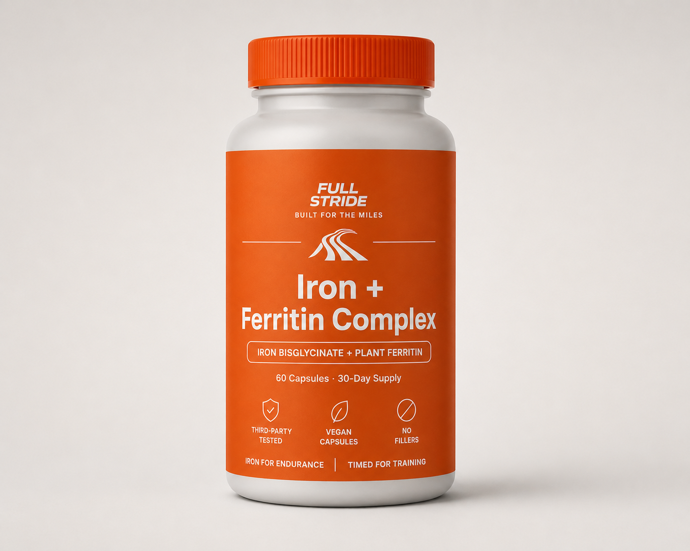 Full Stride Iron + Ferritin Complex bottle